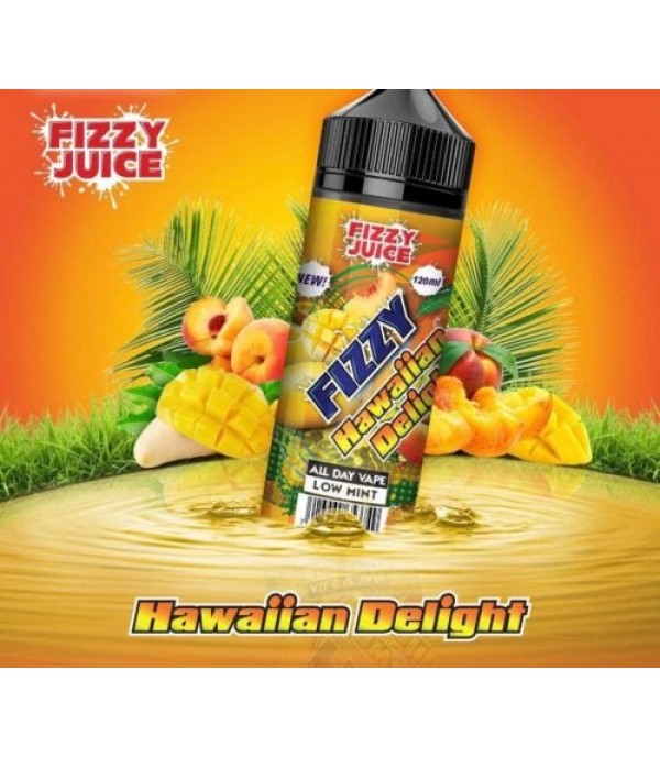MOHAWK & CO FIZZY HAWAIIAN DELIGHT 100ML SHORTFILL E LIQUID 70VG VAPE