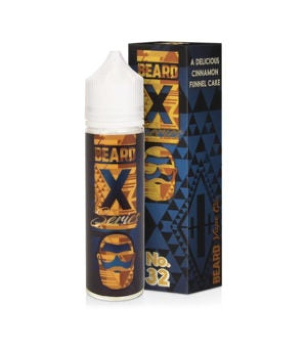 No 32 Cinnamon Funnel Cake by Beard Vape Co. X Series, 50ML E-liquid, 0MG Juice, 60VG Vape