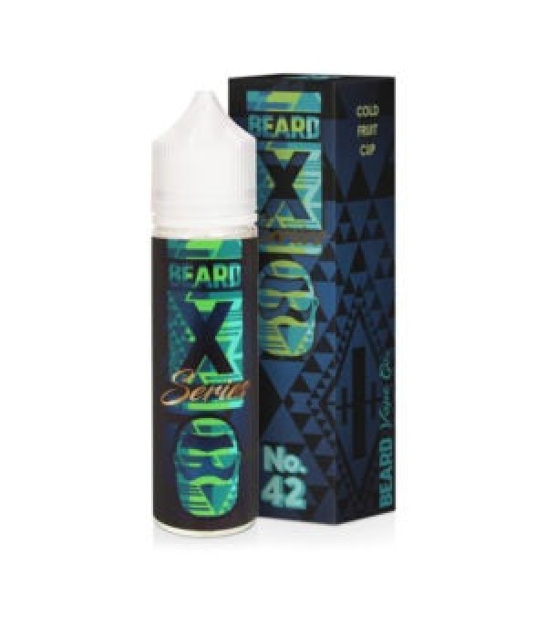 No 42 Cold Fruit Cup by Beard Vape Co. X Series, 50ML E-liquid, 0MG Juice, 60VG Vape