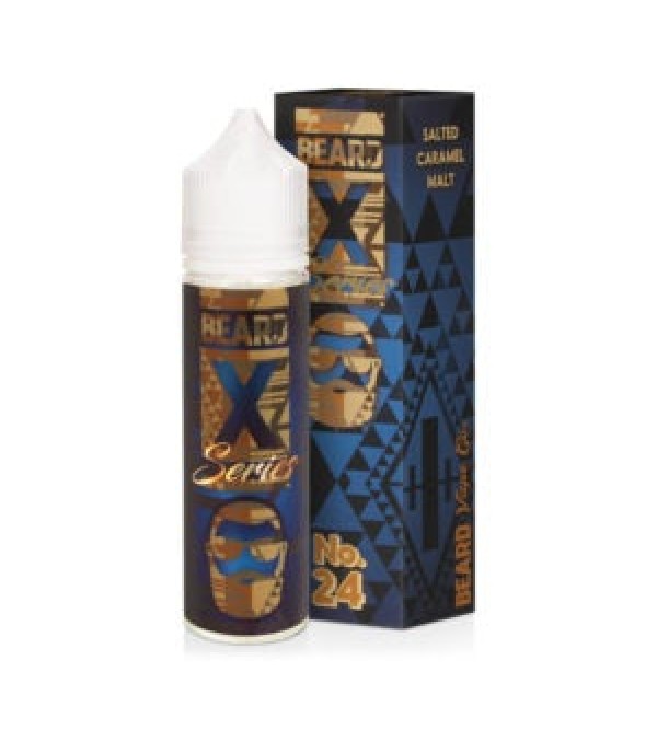 No 24 Salted Caramel Malt by Beard Vape Co. X Series, 50ML E-liquid, 0MG Juice, 60VG Vape