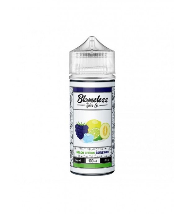 Melon Citron Refresher By Blameless 100ML E Liquid 70VG Vape 0MG Juice