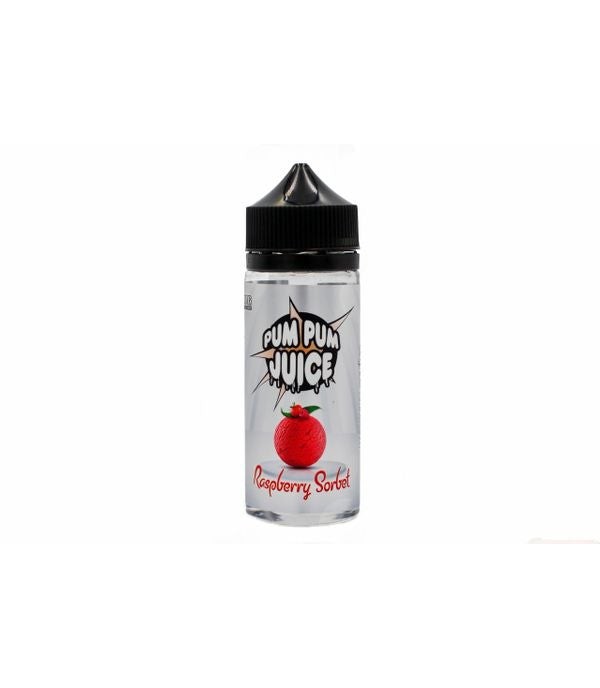 Raspberry Sorbet by Pum Pum Juice. 0MG 100ML E-liquid. 70VG/30PG Vape Juice