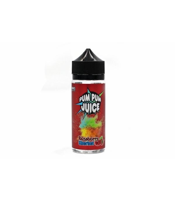 Raspberry Sherbet by Pum Pum Juice. 0MG 100ML E-liquid. 70VG/30PG Vape Juice