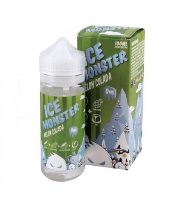 ICE MONSTER – MELON COLADA 100ML SHORTFILL E LIQUID 75VG VAPE
