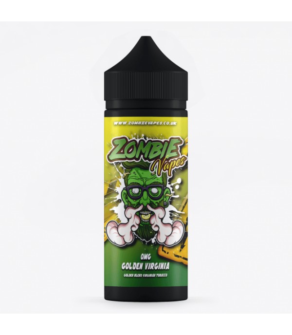 Golden Virginia By Zombie Vapes, 50ML E Liquid, 70VG Vape, 0MG Juice