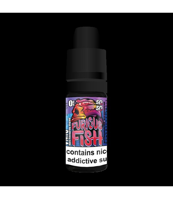FURIOUS FISH 10ML VIMTO E LIQUID 50VG VAPE TPD COMPLIANT MULTIBUY