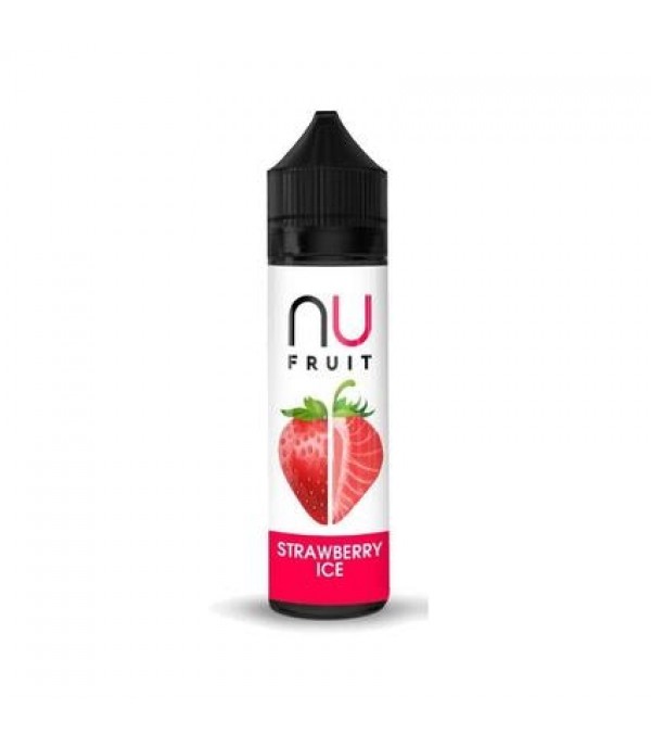 Strawberry Ice By Nu Fruit 100ML E Liquid 70VG Vape 0MG Juice