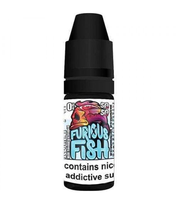 FURIOUS FISH 10ML ICE MINT E LIQUID 50VG VAPE TPD COMPLIANT MULTIBUY