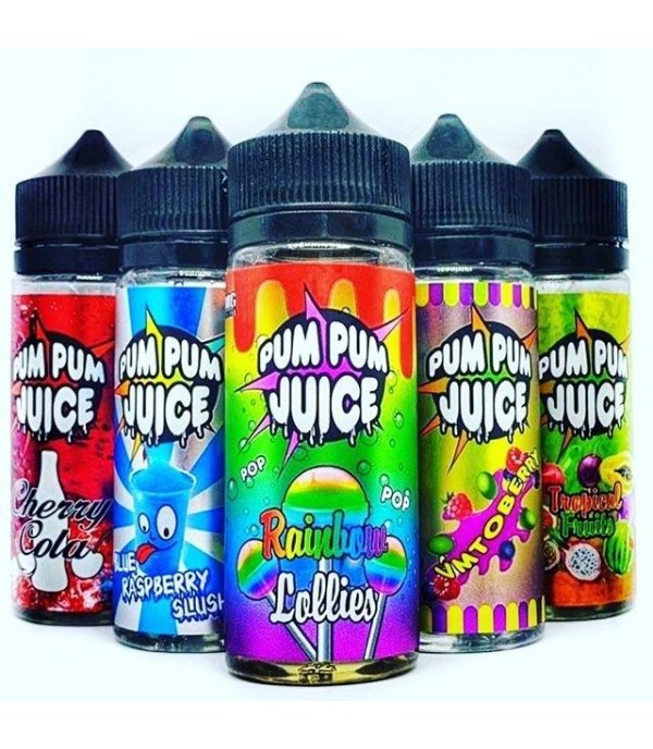 Strawberry Kiwi Milkshake by Pum Pum Juice. 0MG 100ML E-liquid. 70VG/30PG Vape Juice