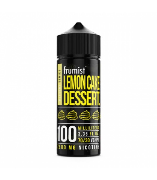 Frumist Dessert Series - Lemon Cake 100ML E Liquid 70VG Vape 0MG Juice