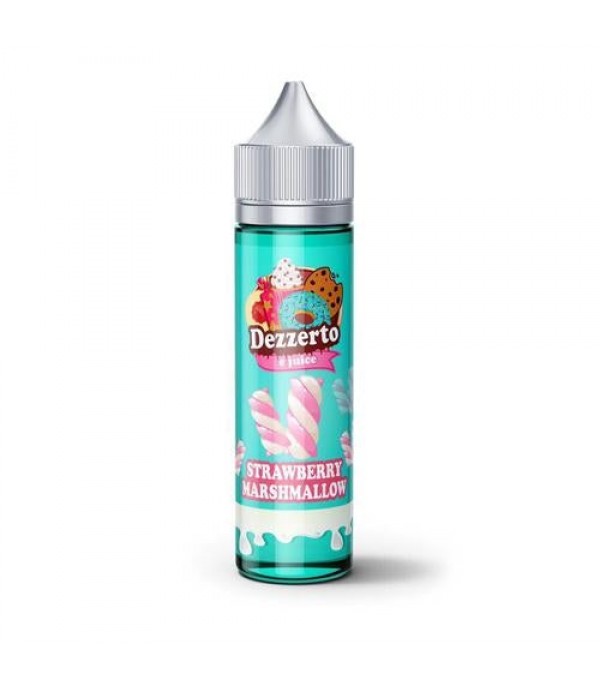 Strawberry Marshmallow By Dezzerto 50ML E Liquid 70VG Vape 0MG Juice
