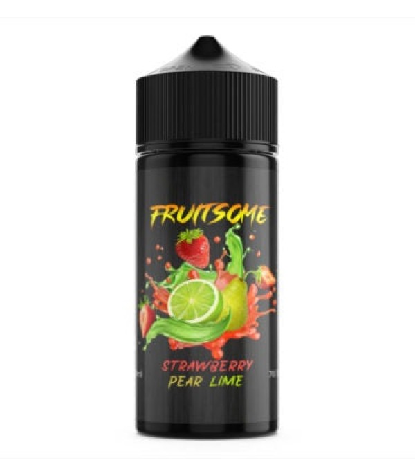Strawberry Pear Lime By Fruitsome 100ML E Liquid 70VG Vape 0MG Juice