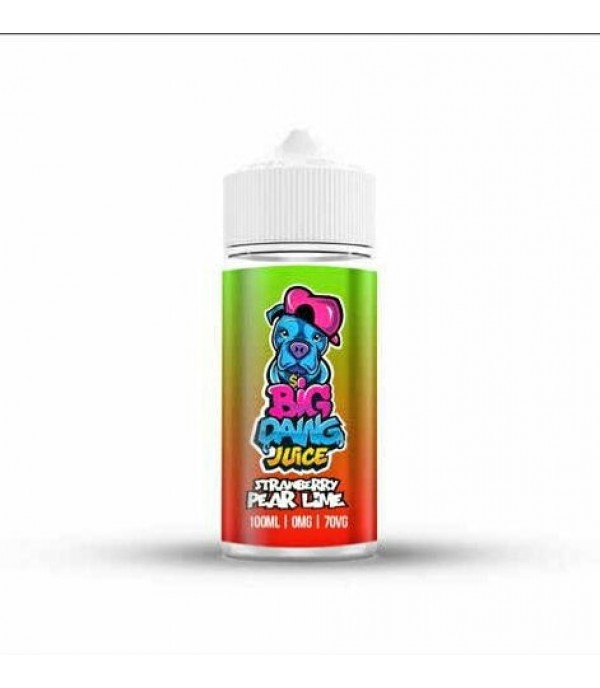 Strawberry Pear Lime By Big Dawg Juice 100ML E Liquid 70VG Vape 0MG Juice
