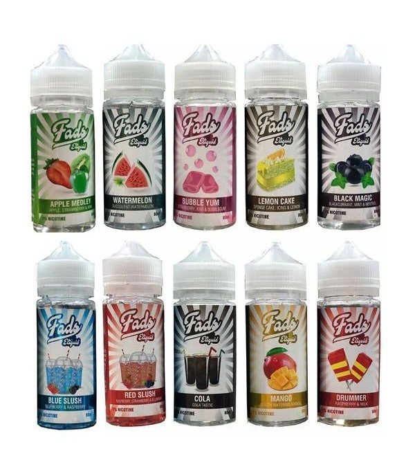 DRUMMER - FADS 0MG 80ML SHORTFILL E LIQUID VAPE JUICE 70VG