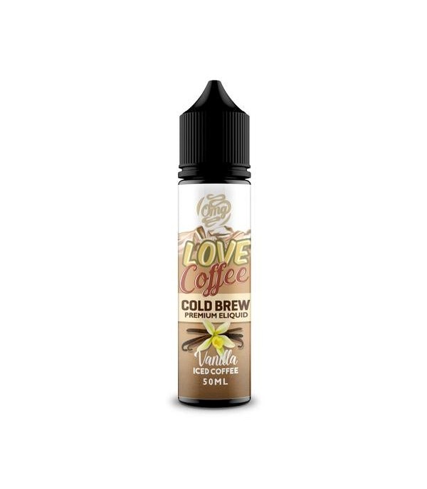 Vanilla Iced Coffee by Love Coffee 50ML E-Liquid Juice 70VG Vape Shortfill