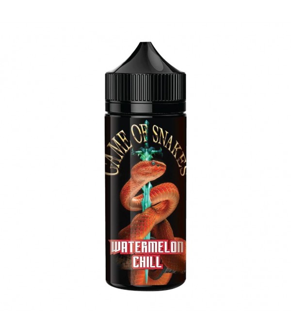 Watermelon Chill By Game Of Snakes 100ML E Liquid 70VG Vape 0MG Juice