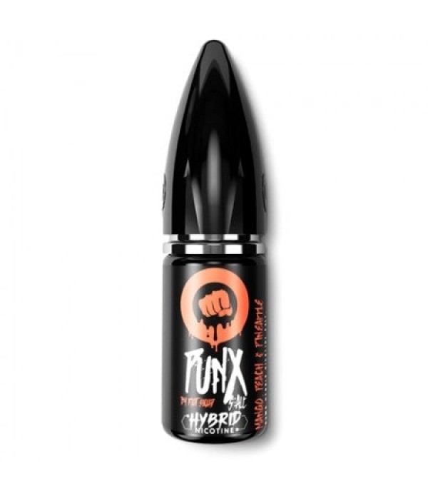 Mango Peach Pineapple by Riot Squad Punx Nic Salt 10ML E Liquid 50VG Vape 10MG/20MG Juice