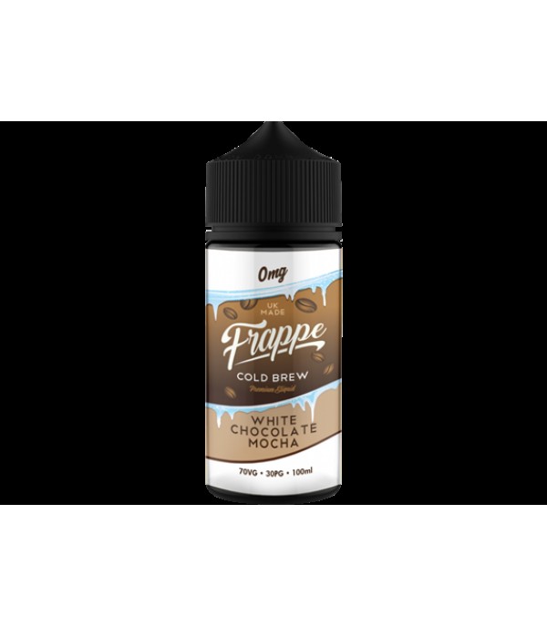 White Chocolate Mocha By Frappe 100ML E Liquid 70VG Vape 0MG Juice