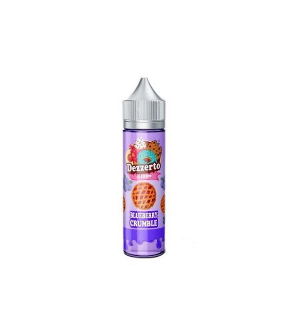 Blueberry Crumble By Dezzerto 50ML E Liquid 70VG Vape 0MG Juice