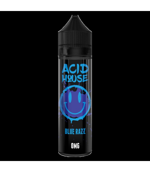 Blue Razz Acid House 50ml E Liquid 70VG Vape Juice Shortfill