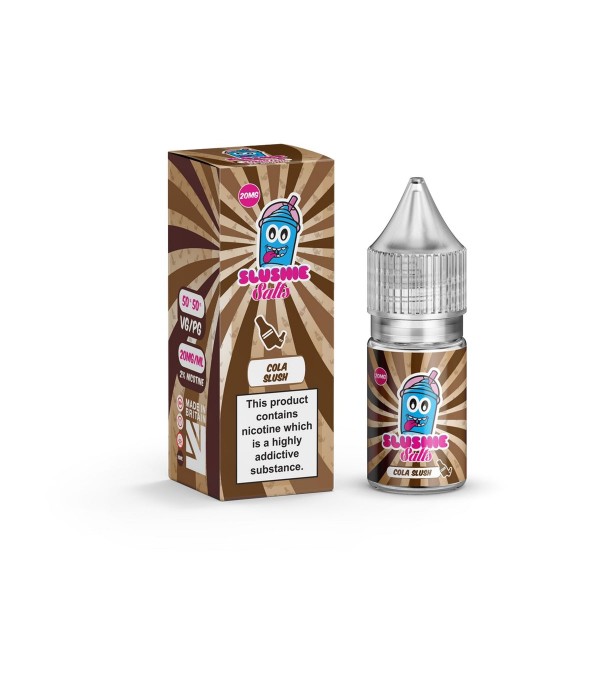 Cola Slush by Slushie Salt Nic Salts 10ML E Liquid 10MG/20MG Vape 50VG Juice