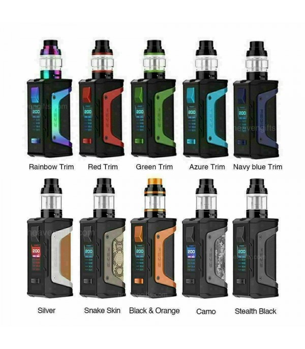 Geek Vape Aegis Legend Vape Kit 200w Box Mod 2ml Aero Mesh