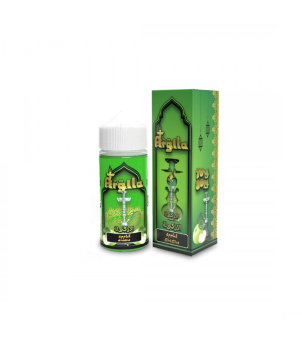 Apple - Argila Shisha 100ML E Liquid 70VG Vape 0MG Juice Short Fill